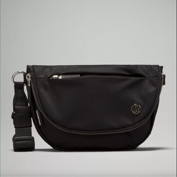 lululemon athletica Charcoal Crossbody Bag - Picture 1 of 6